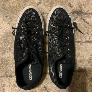 Converse cheetah print